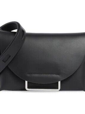 NWT All Saints Francine Leather Crossbody Bag